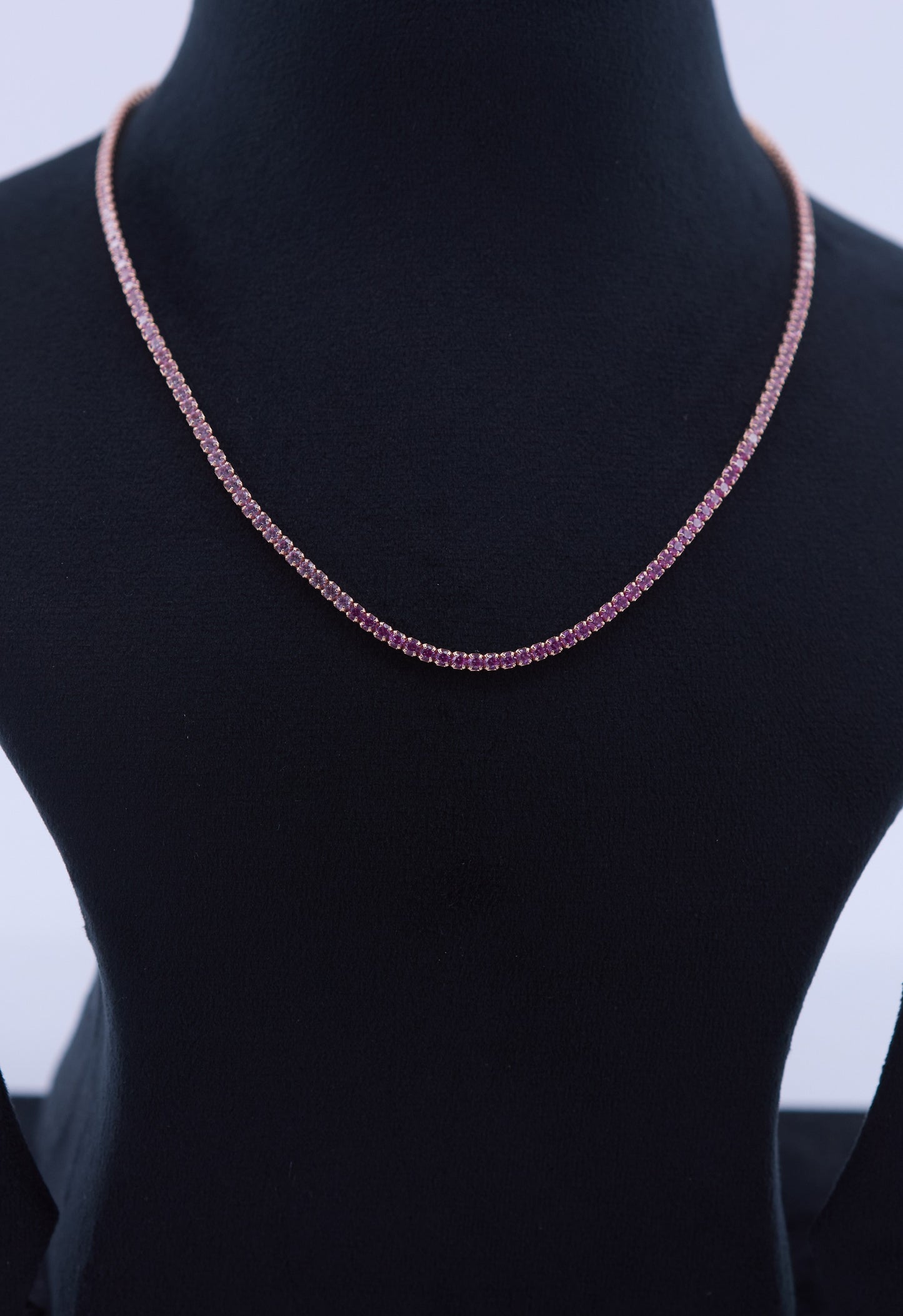 Pink Diamond Necklace