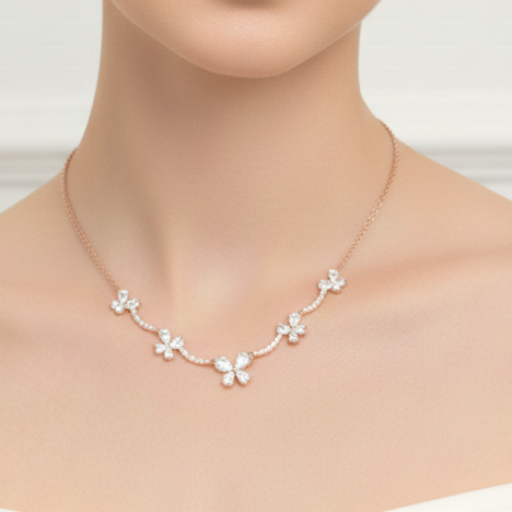 Butterfly Pendant Nacklace