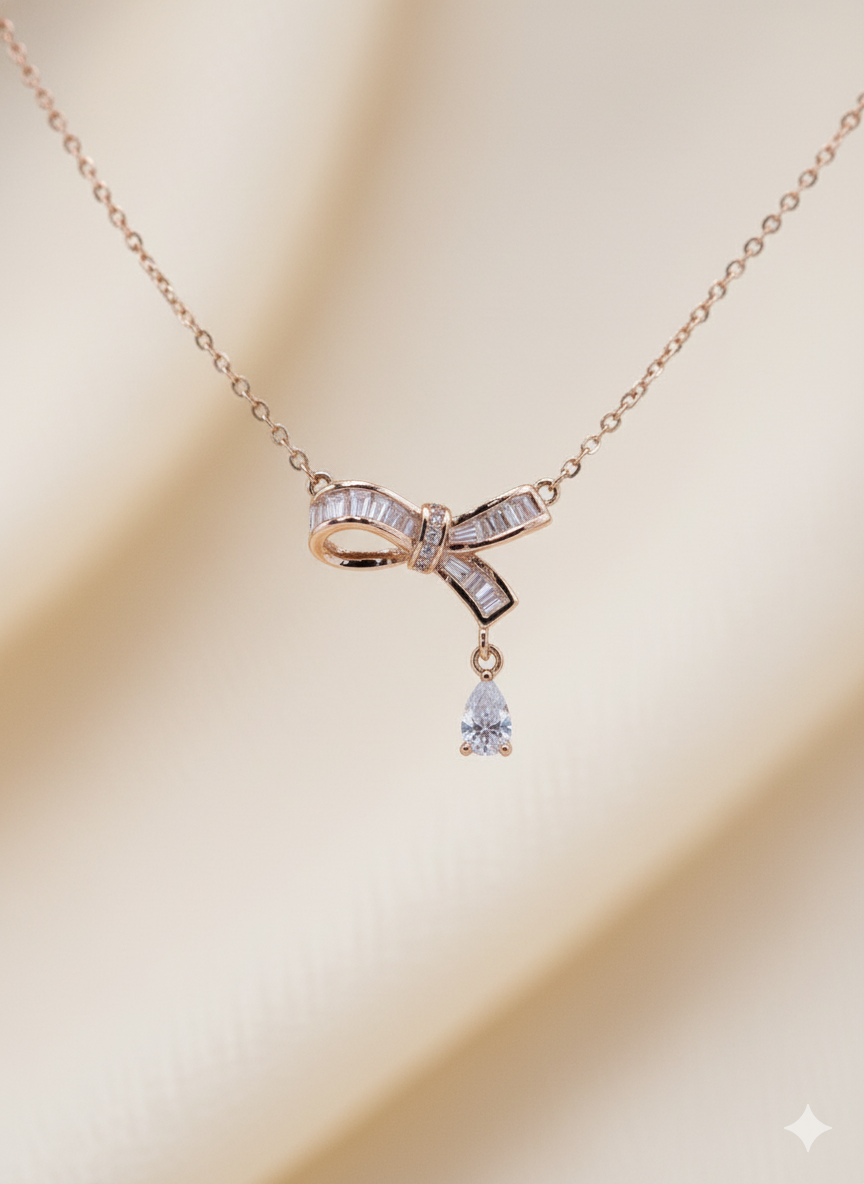 Grace Bow Necklace