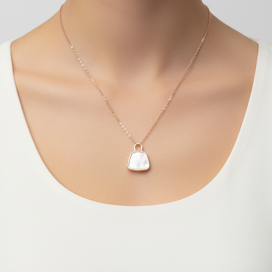 MOP Bag Necklace